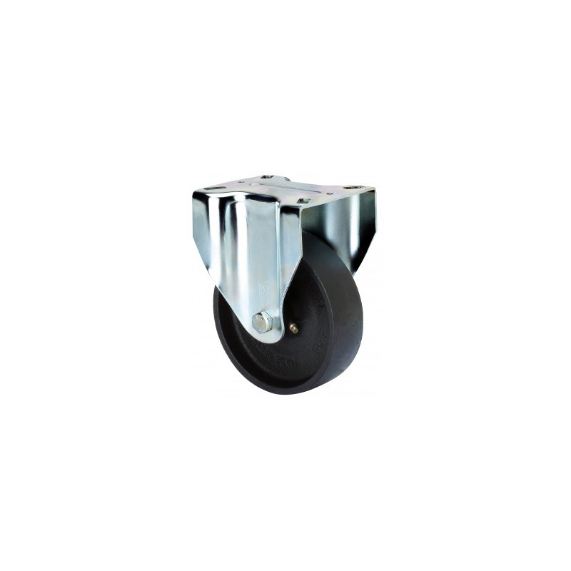 Steel castors, especially indicated to support high-loads up to 400 Kg.