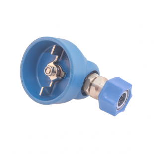 Ball valve 1/2" with rubber...