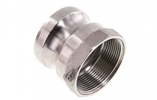 Male adapter type A - MIL A-A-59326A with female NPT thread.