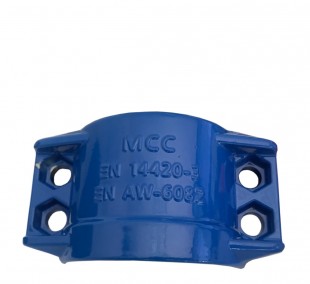 36-39 mm Safety clamps blue