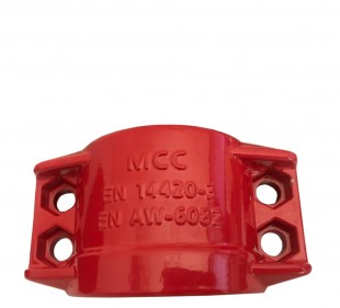 43-46 mm Safety clamps red