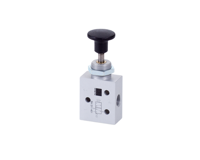 3/2 Push-button valves