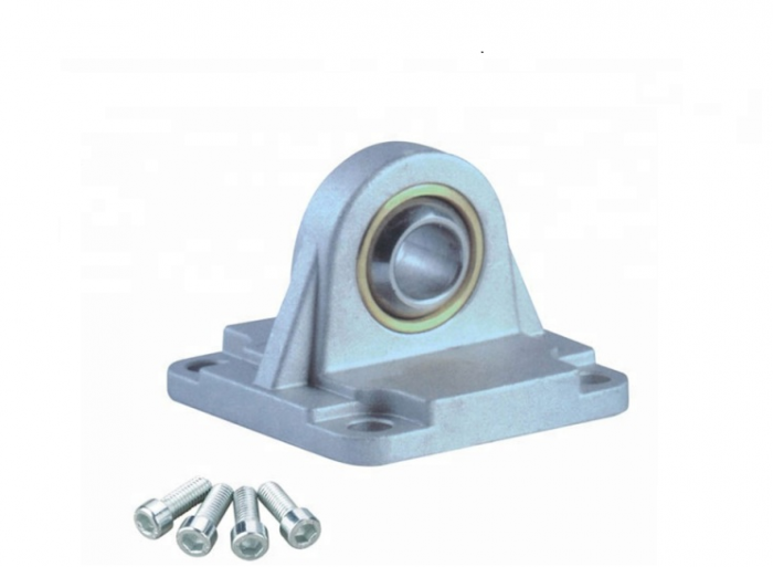 Swivel mountings spherical clip, for pneumatic cylinders ISO 15552