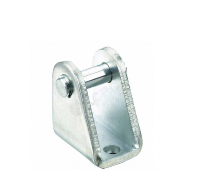 Bearing blocks with bolts, for round cylinders ISO 6432