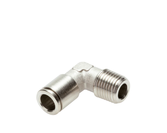 L push in fittings / push on fittings with conical threads