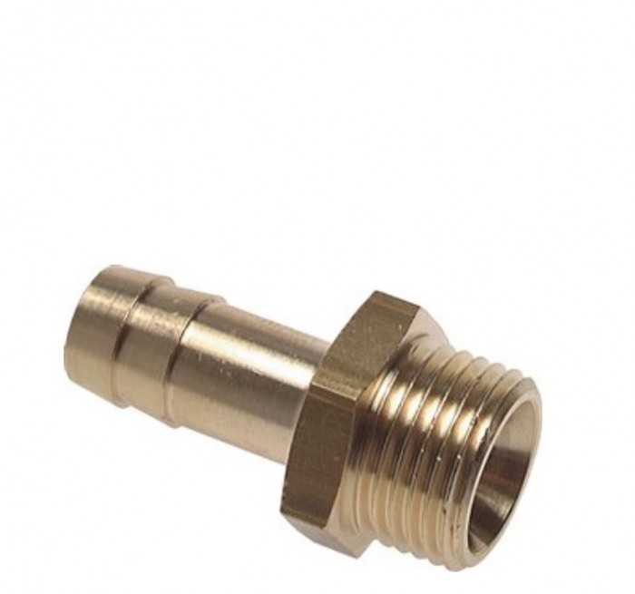 Threaded nozzles with cylindrical threads - internal cone