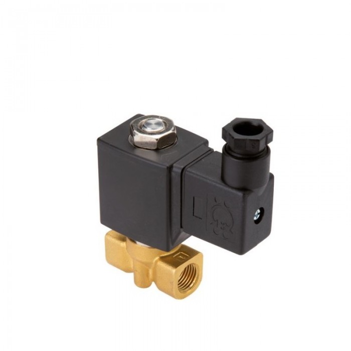 2/2-way solenoid valves made of brass (NO)